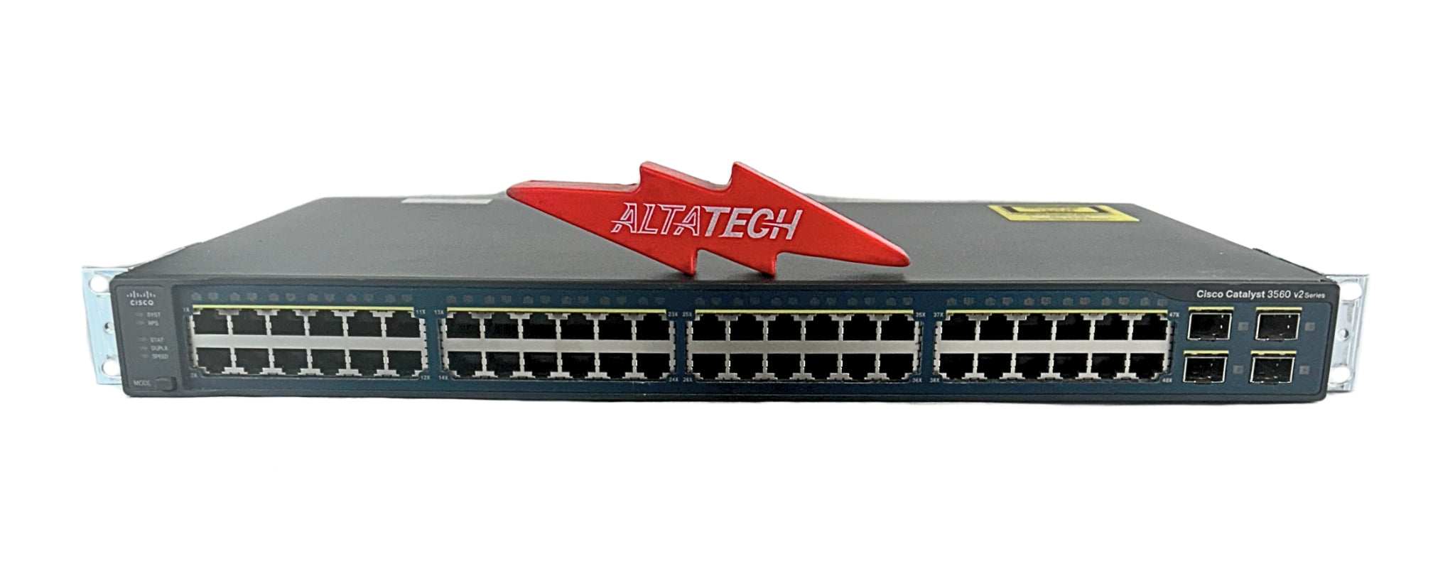 Cisco WS-C3560V2-48TS-E Catalyst 48-10/100 Ports 4 SFP+ Uplink Managed