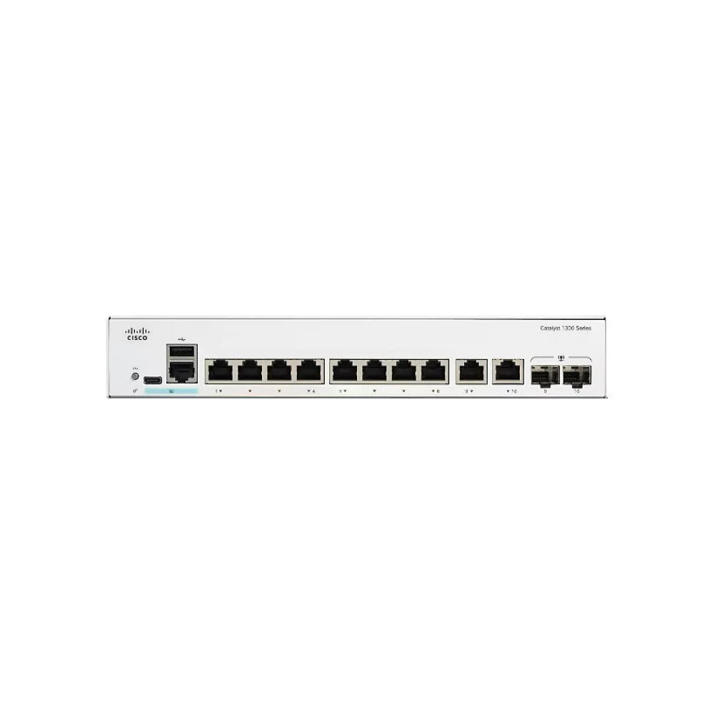 Cisco Catalyst C1300-8T-E-2G 8-Port Fanless Gigabit Switch