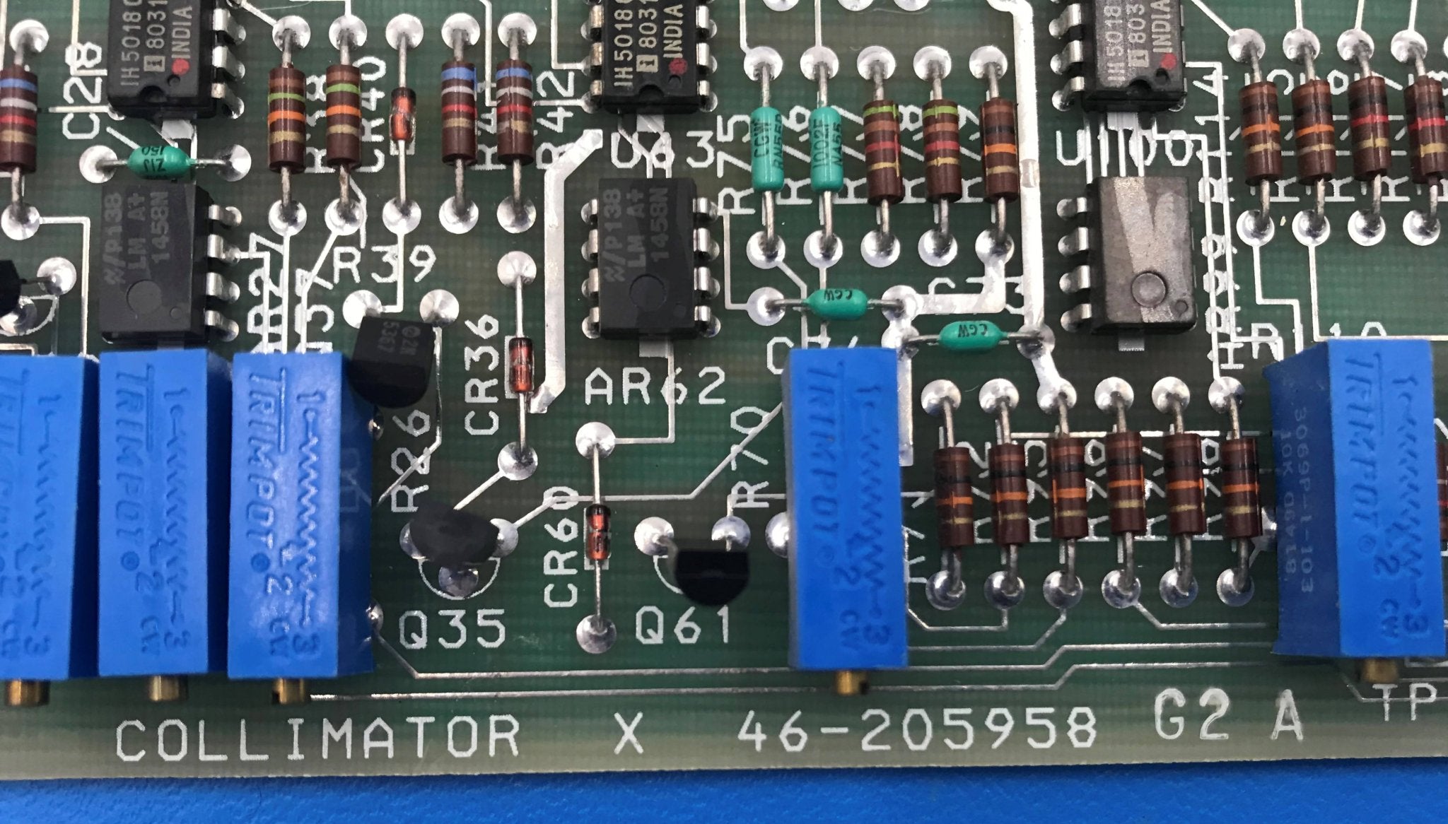 Collimator BOARD (46-205958 G2 A GE Advantx