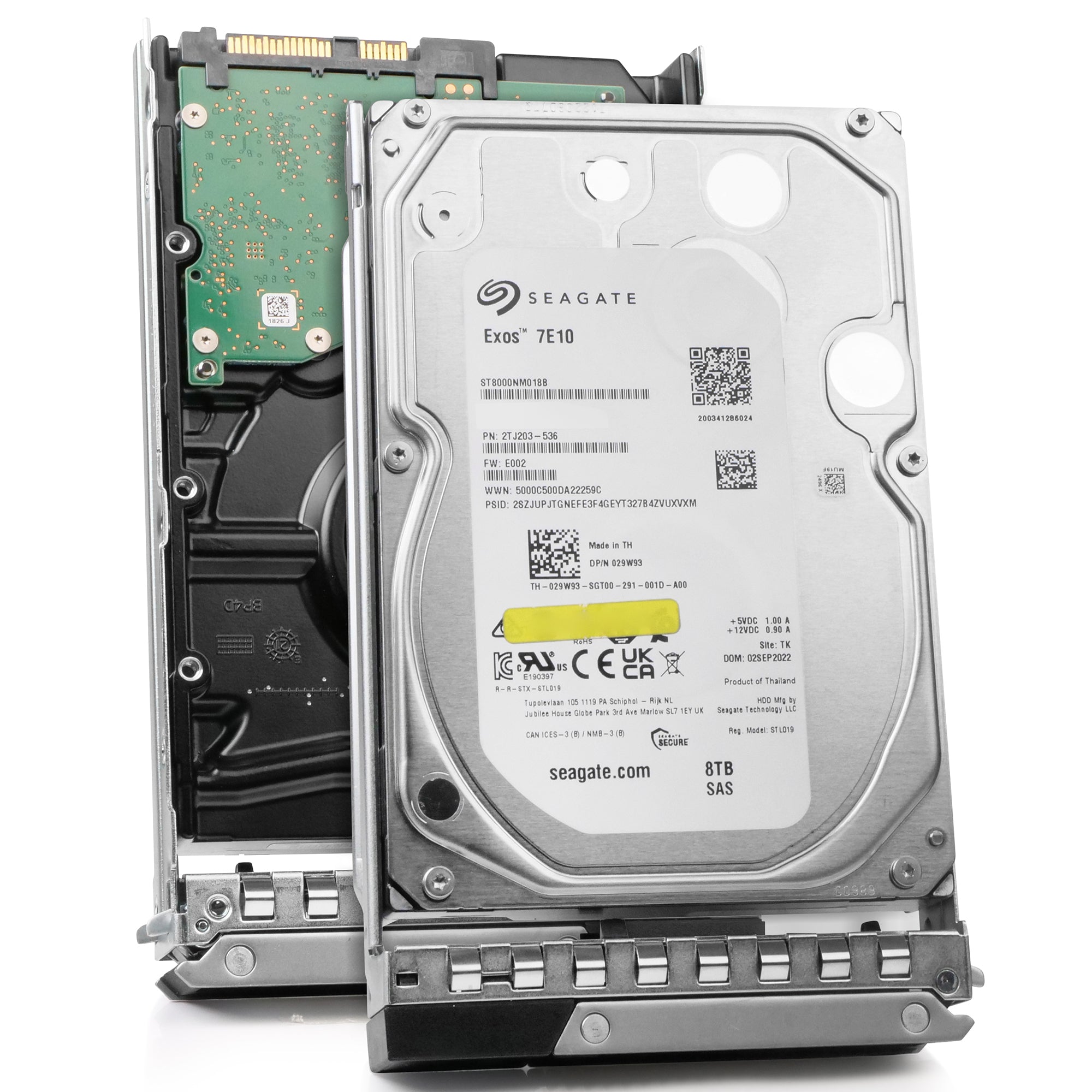 Dell G14 029W93 8TB 7.2K RPM SAS 12Gb/s 512e 256MB 3.5in HDD