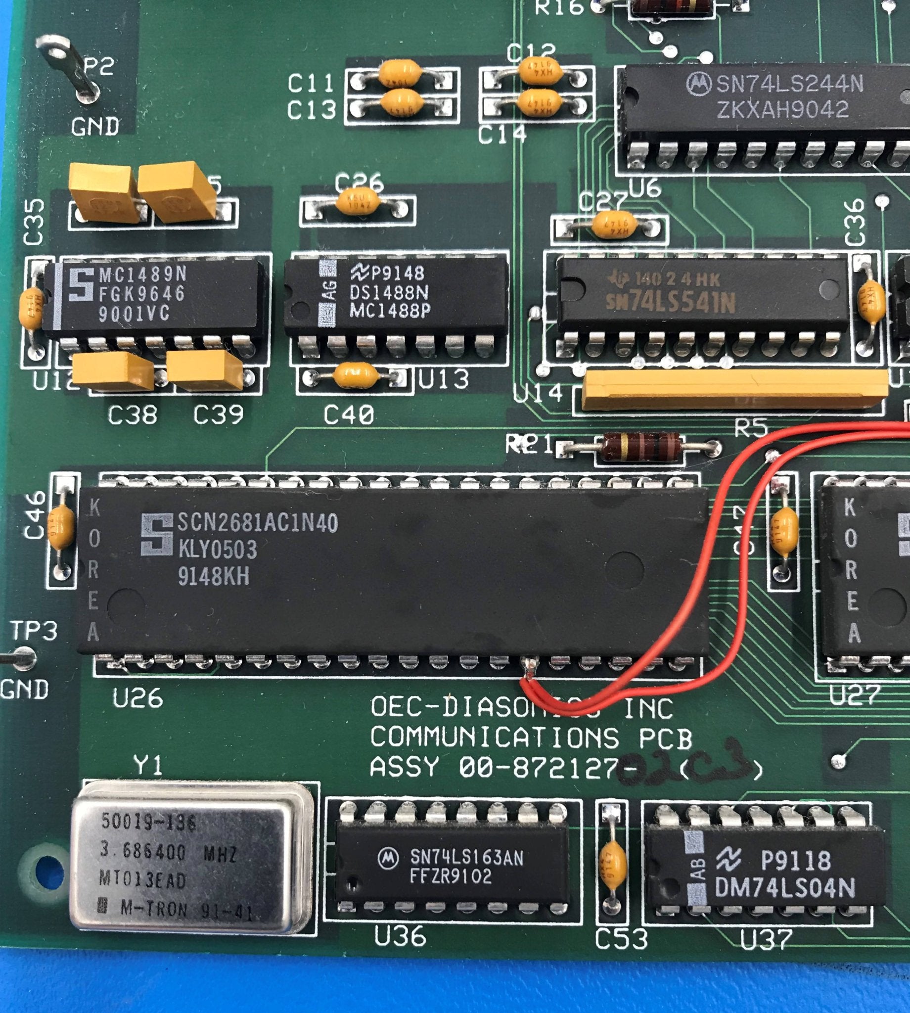 Communication Board (00-872127-02-C3 OEC