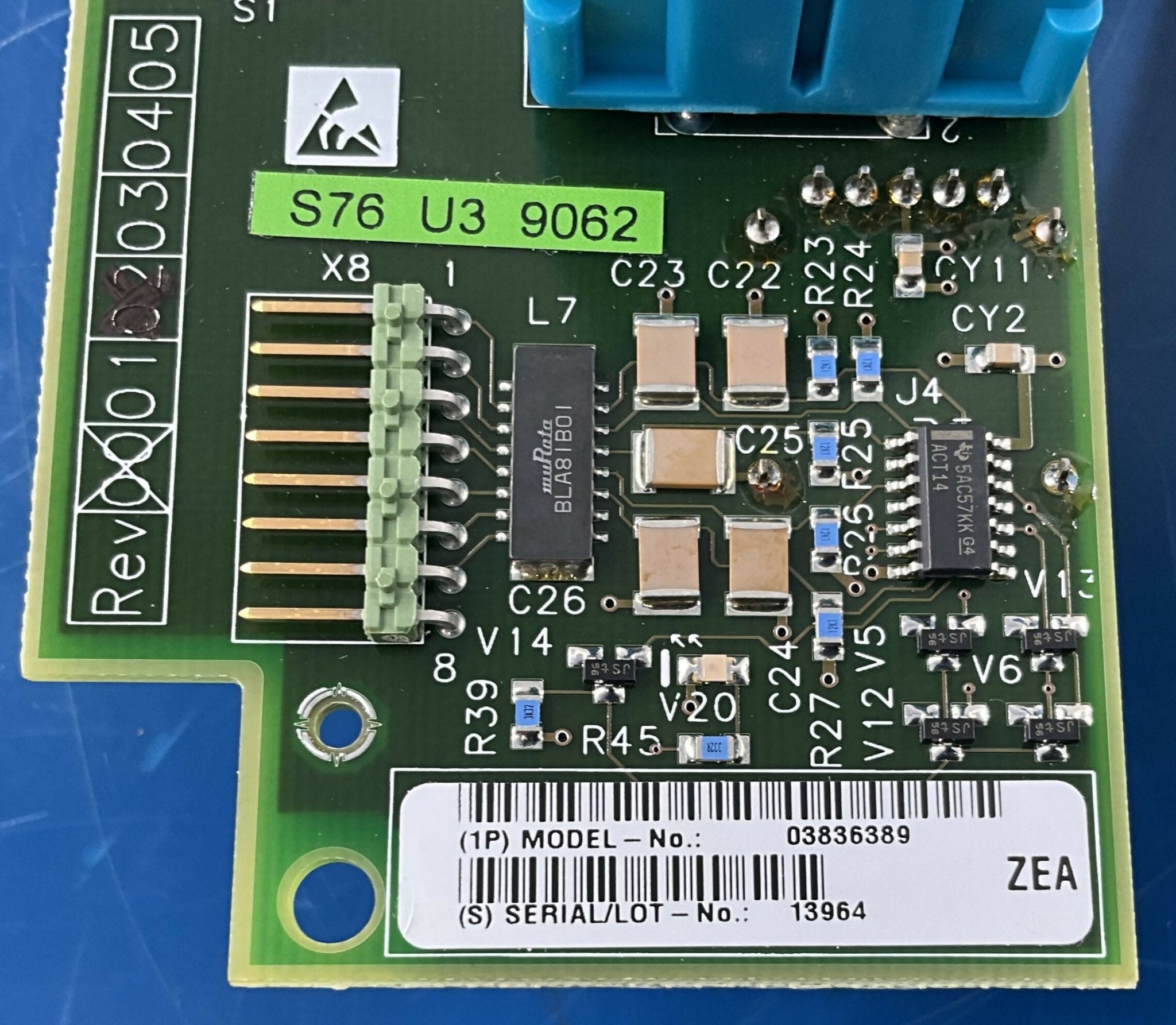 Control board D2 (03836389/3836389) SIEMENS