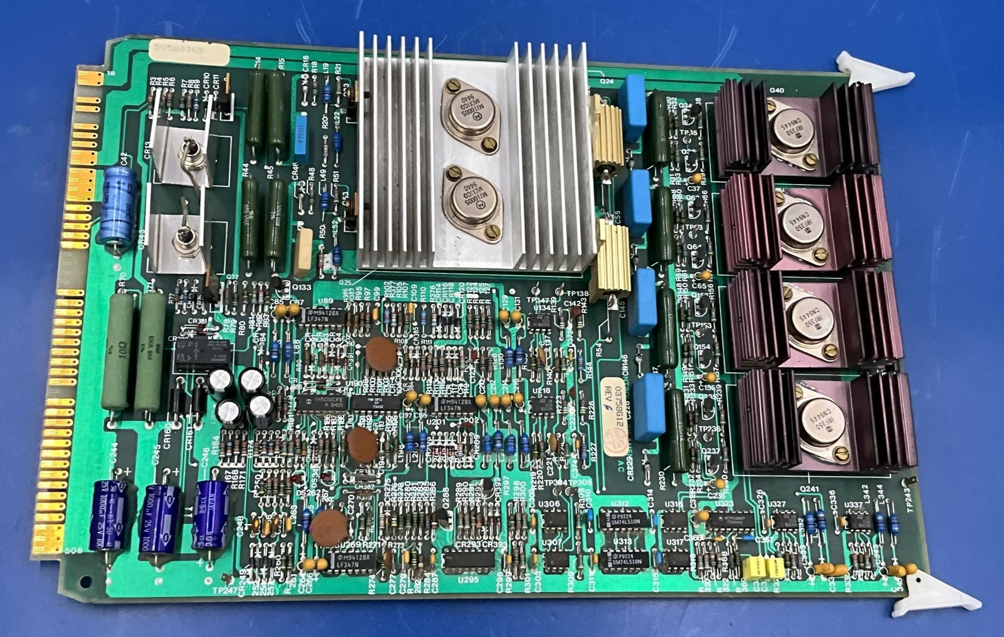 CONTROL FILAMENT BOARD (03758G12 GE