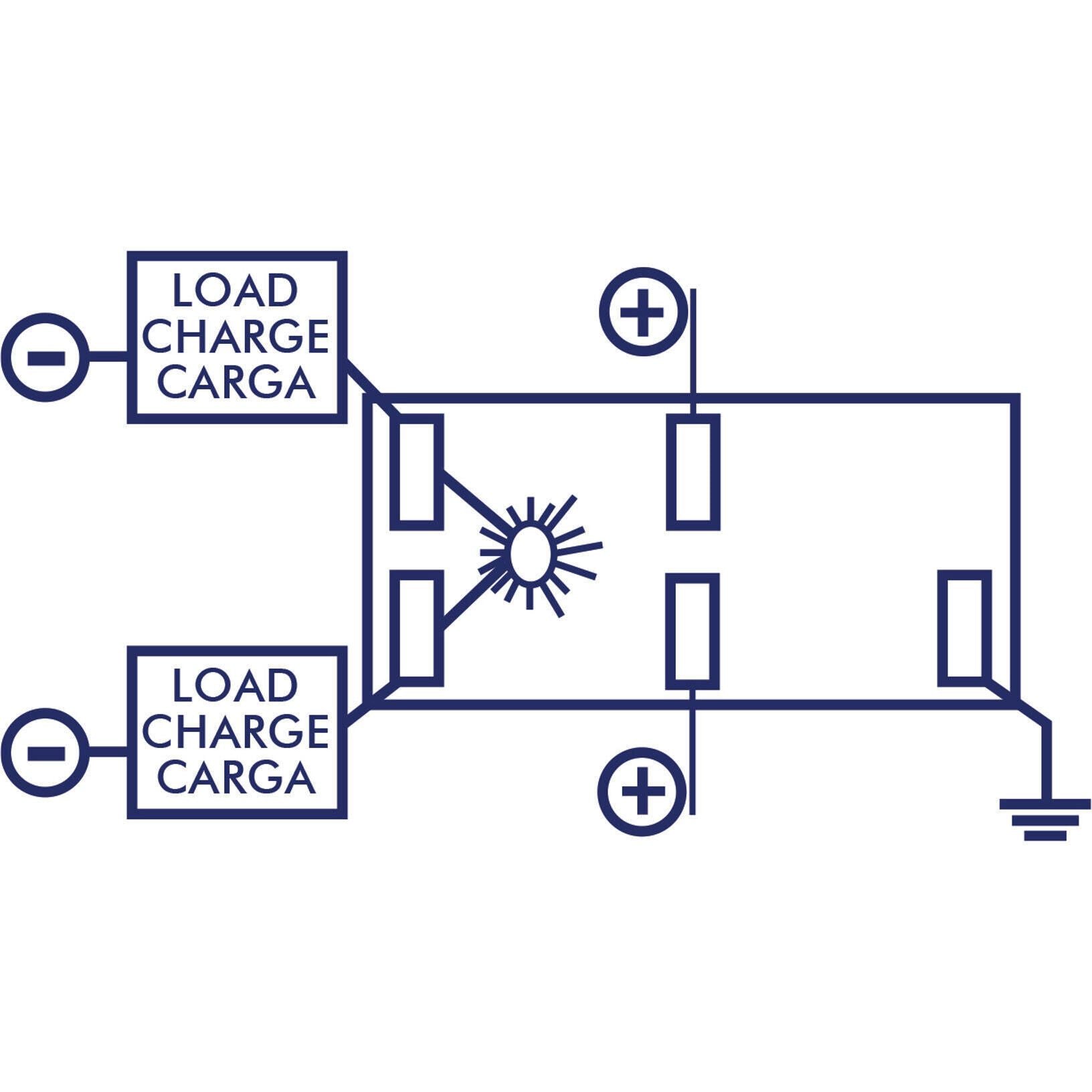 Sierra RK19890TP Contura III Illuminated Weather Resistant Illuminated Rocker, Switch, On/Off, Black & Gray