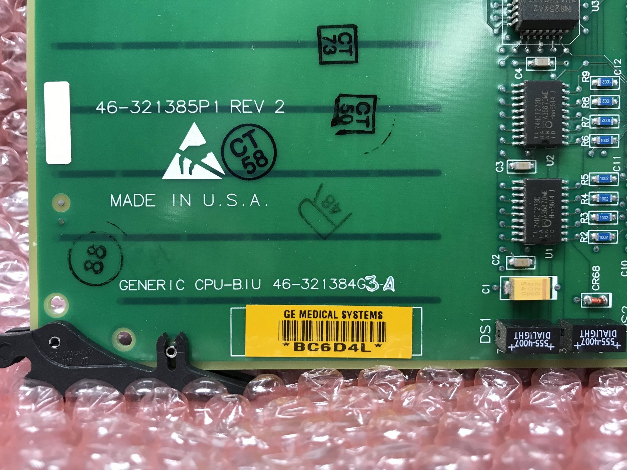 CPU-BIU Board (46-321384 G3-A GE Advantx