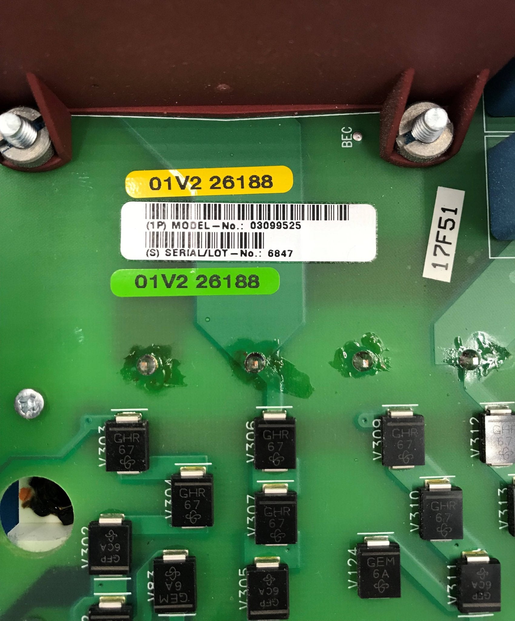 D2 Generator Board (03099525 G5437 Siemens