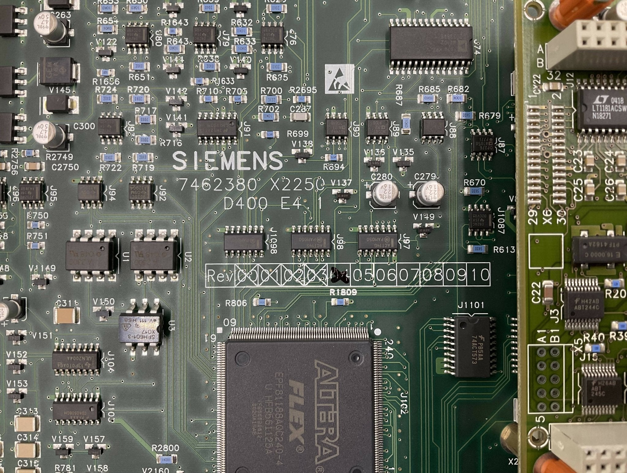 D400 E4 Board (07462380/7462380 Siemens CT