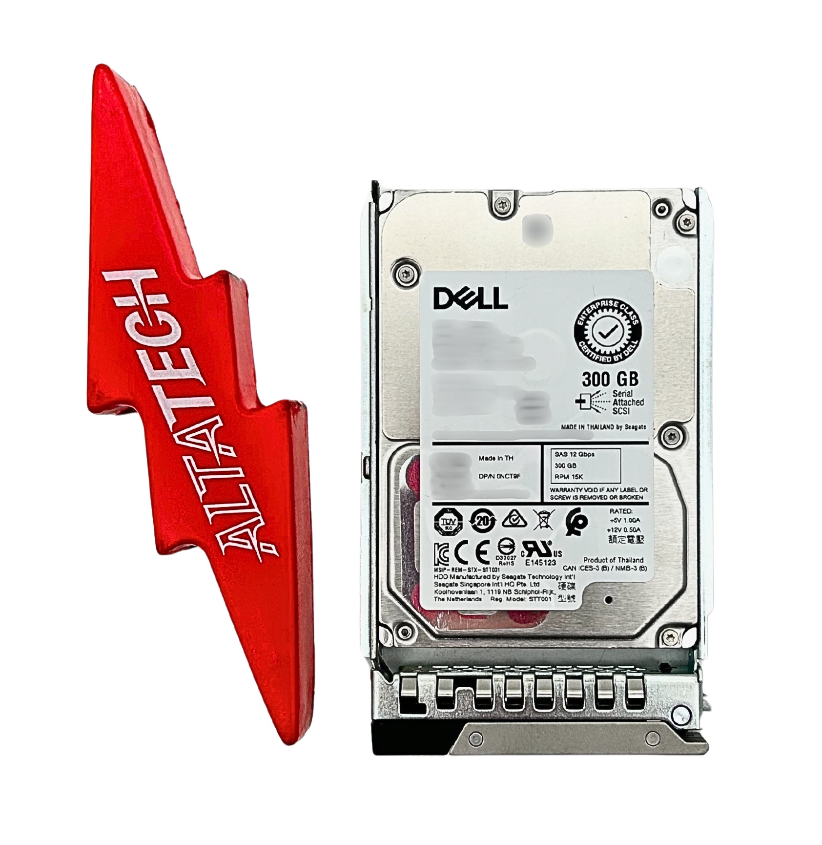 Dell 0NCT9F 300GB 15K SAS 2.5 12G HDD