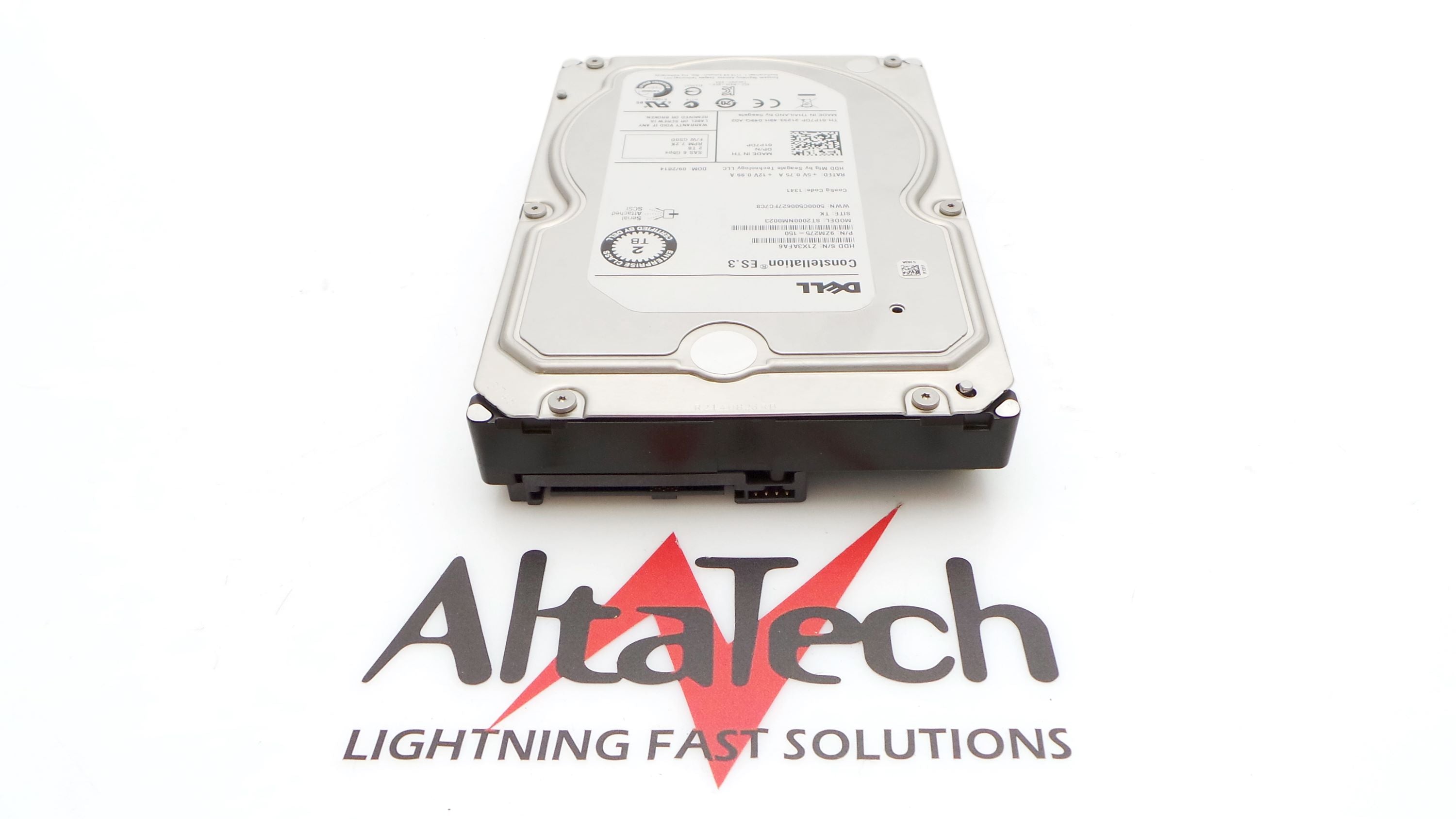 Dell 400-20100 2TB 7.2K SAS 3.5" 6G
