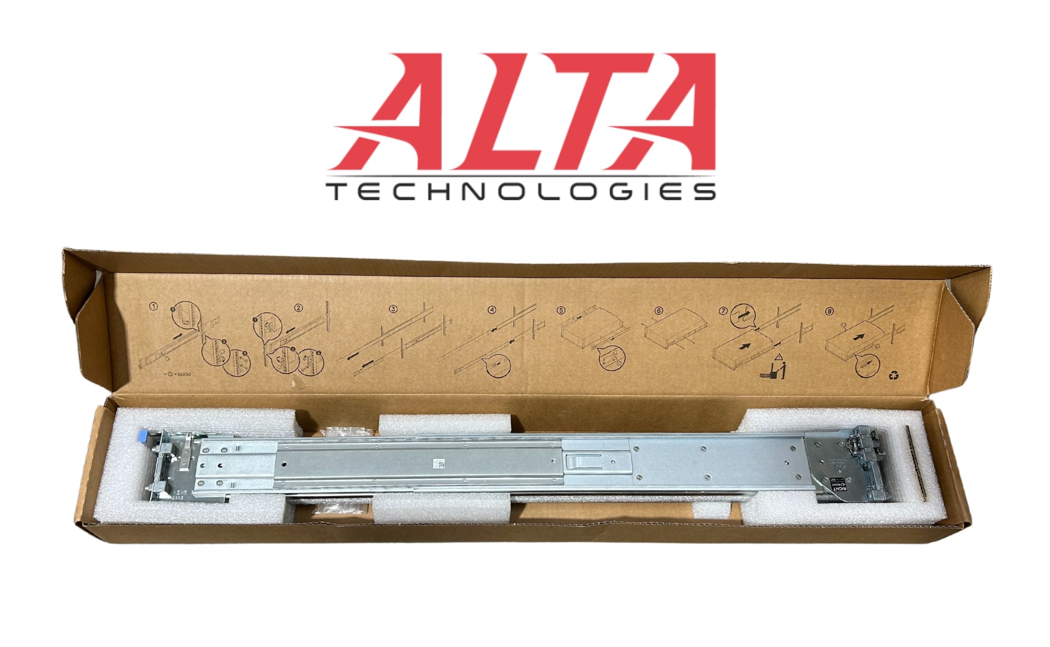 Dell 5MHDT Rail Assembly, 2UM XE8640