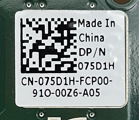 Dell 75D1H PERC H330+ PCI-E 12GB CONTR LP G14