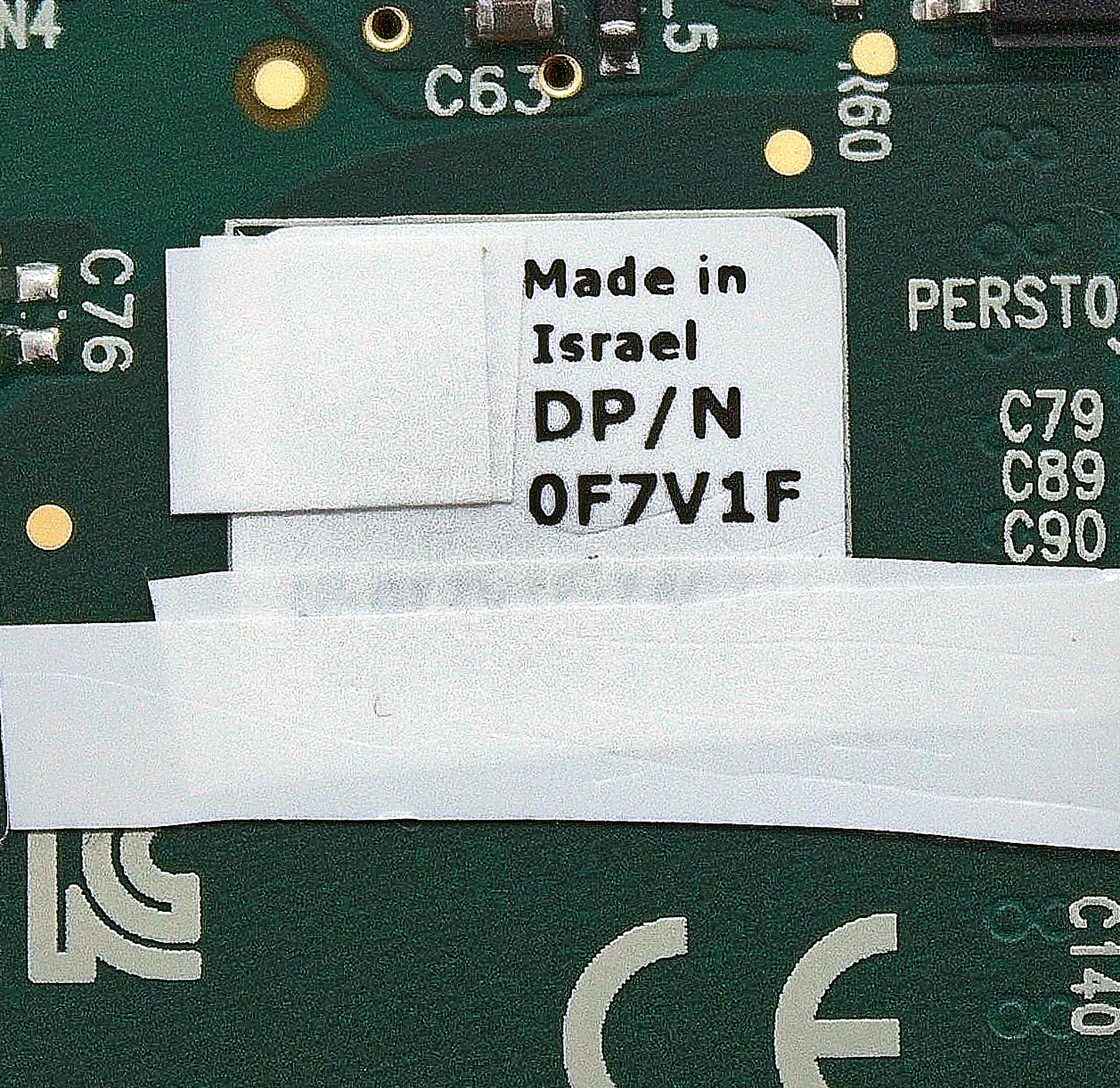 DELL F7V1F MELLANOX CX6-DX 25G DP SFP28 FH