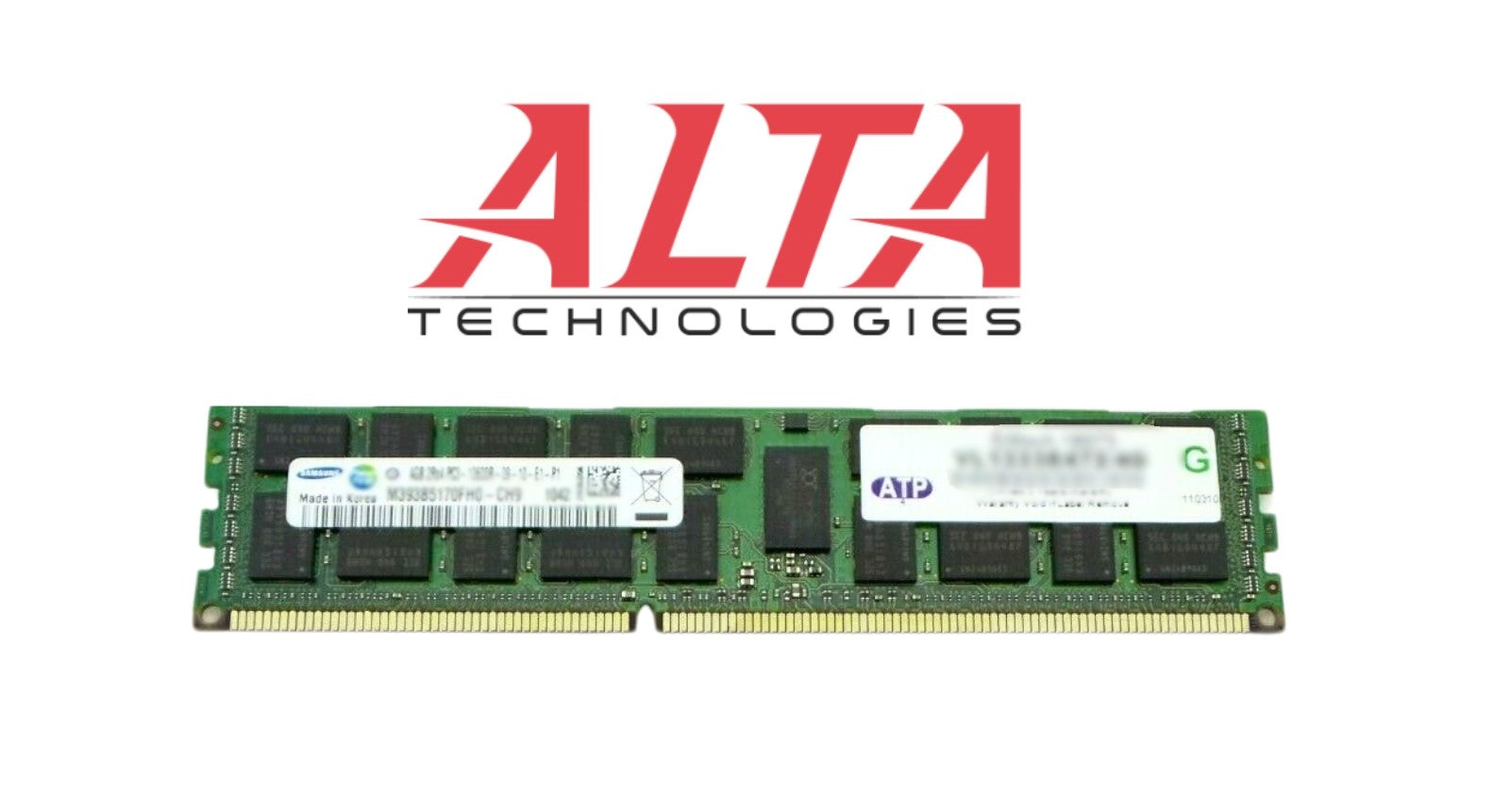 Dell HMT151R7AFP4C-H9 4GB PC3-10600R DDR3-1333 2RX4 ECC