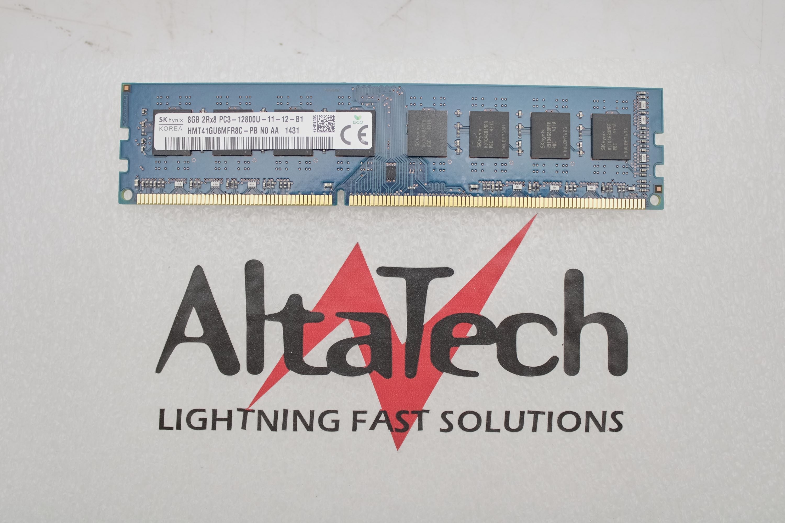 Dell HMT41GU6MFR8C-PB 8GB PC3-12800U DDR3-1600 2RX8 N-ECC