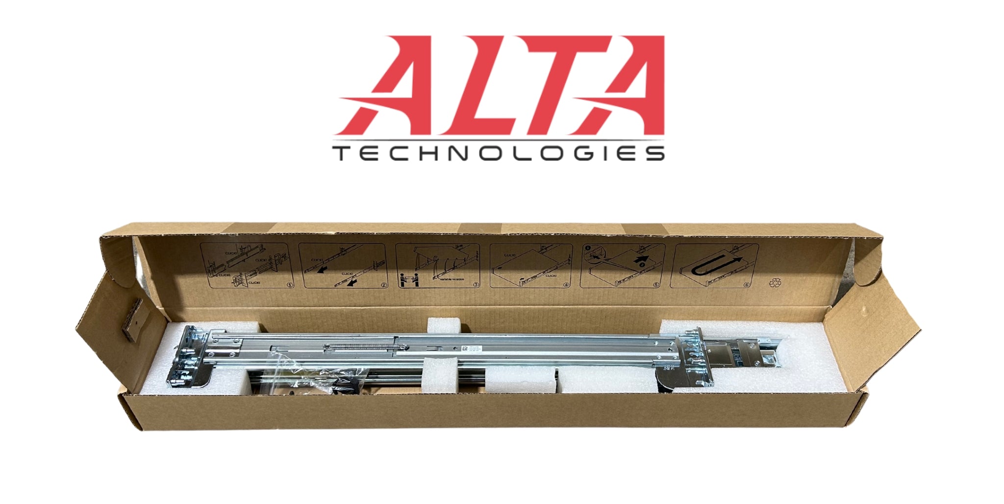 Dell K87YW Rail Kit Sliding II 2U, B21, R760 R7960
