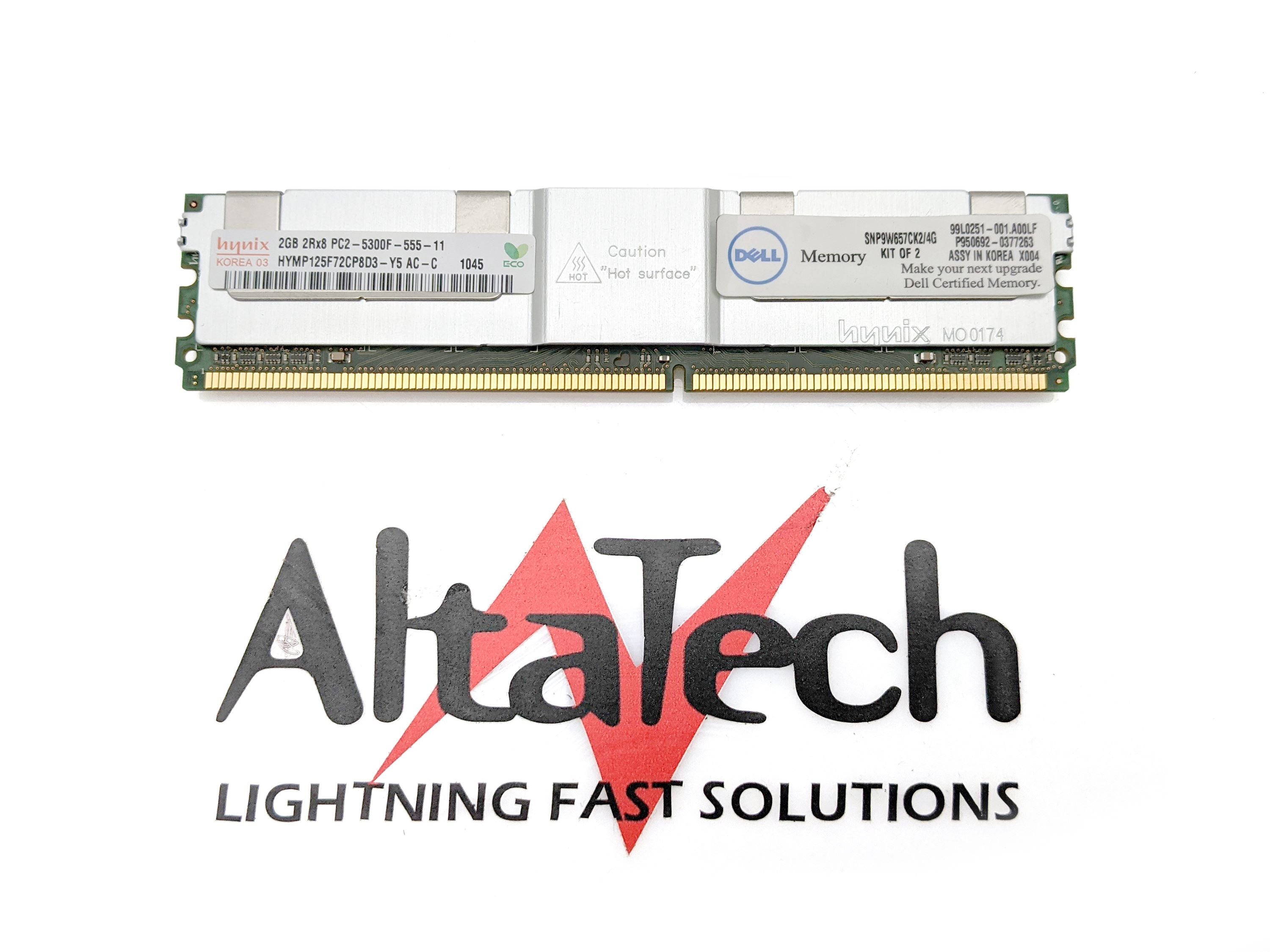Dell M395T5750GZ4-CE66 2GB PC2-5300F DDR2-667 2RX4 ECC
