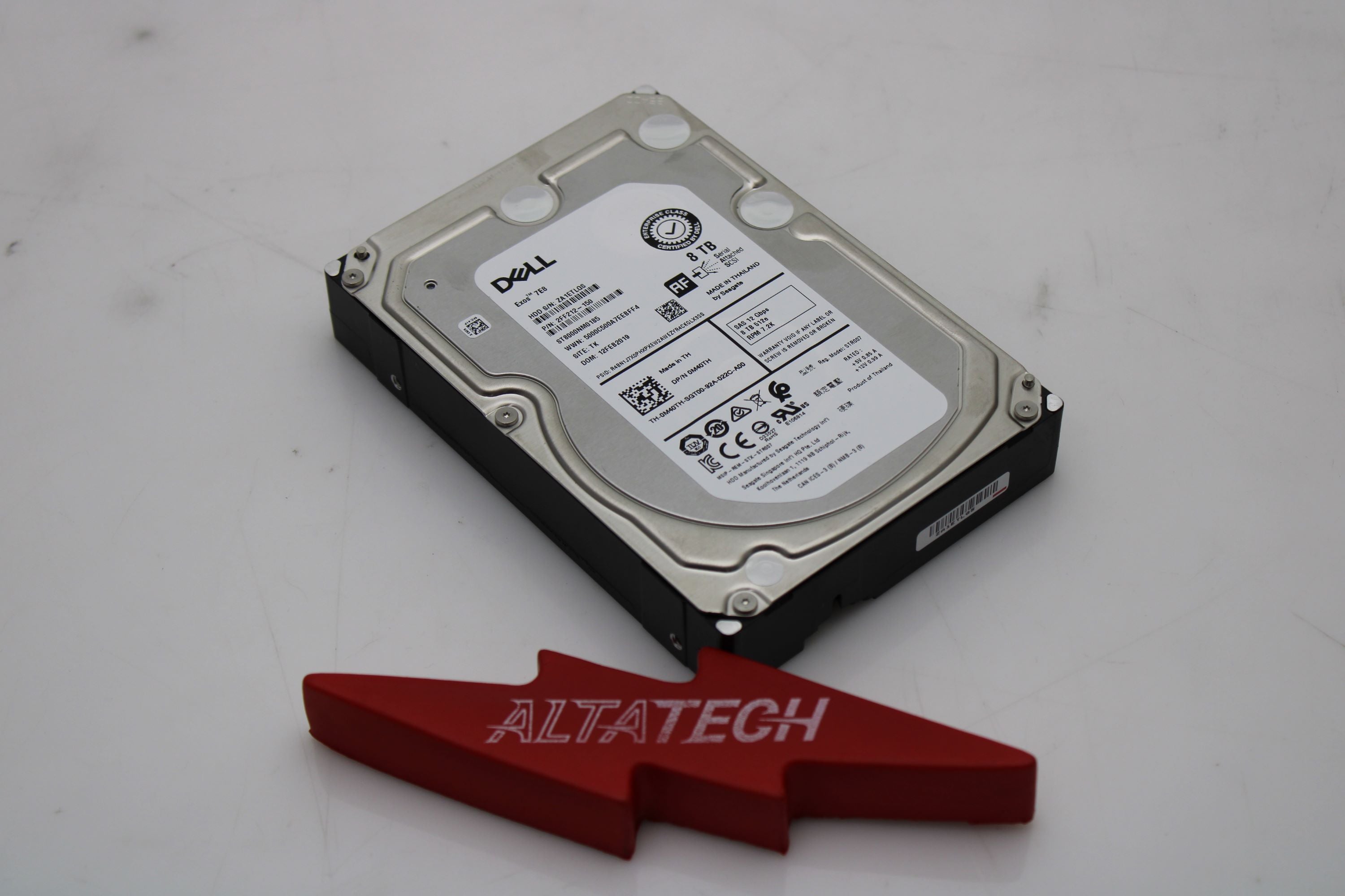 Dell M40TH 8TB 7.2K SAS 3.5" 12G HDD