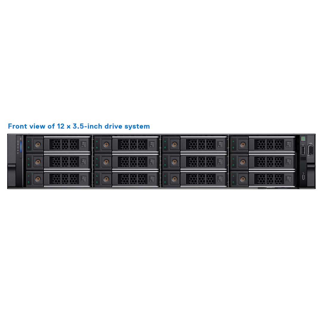 G4JT1 — Drive Chassis (12x 3.5") | Refurbished Dell PowerEdge R760 (12x 3.5")