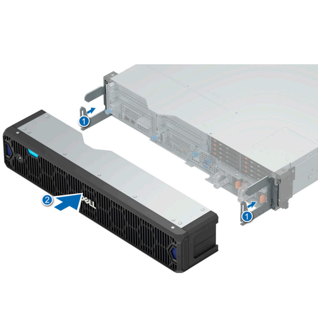Dell Front Port (RAF) XR7620 Bezel |