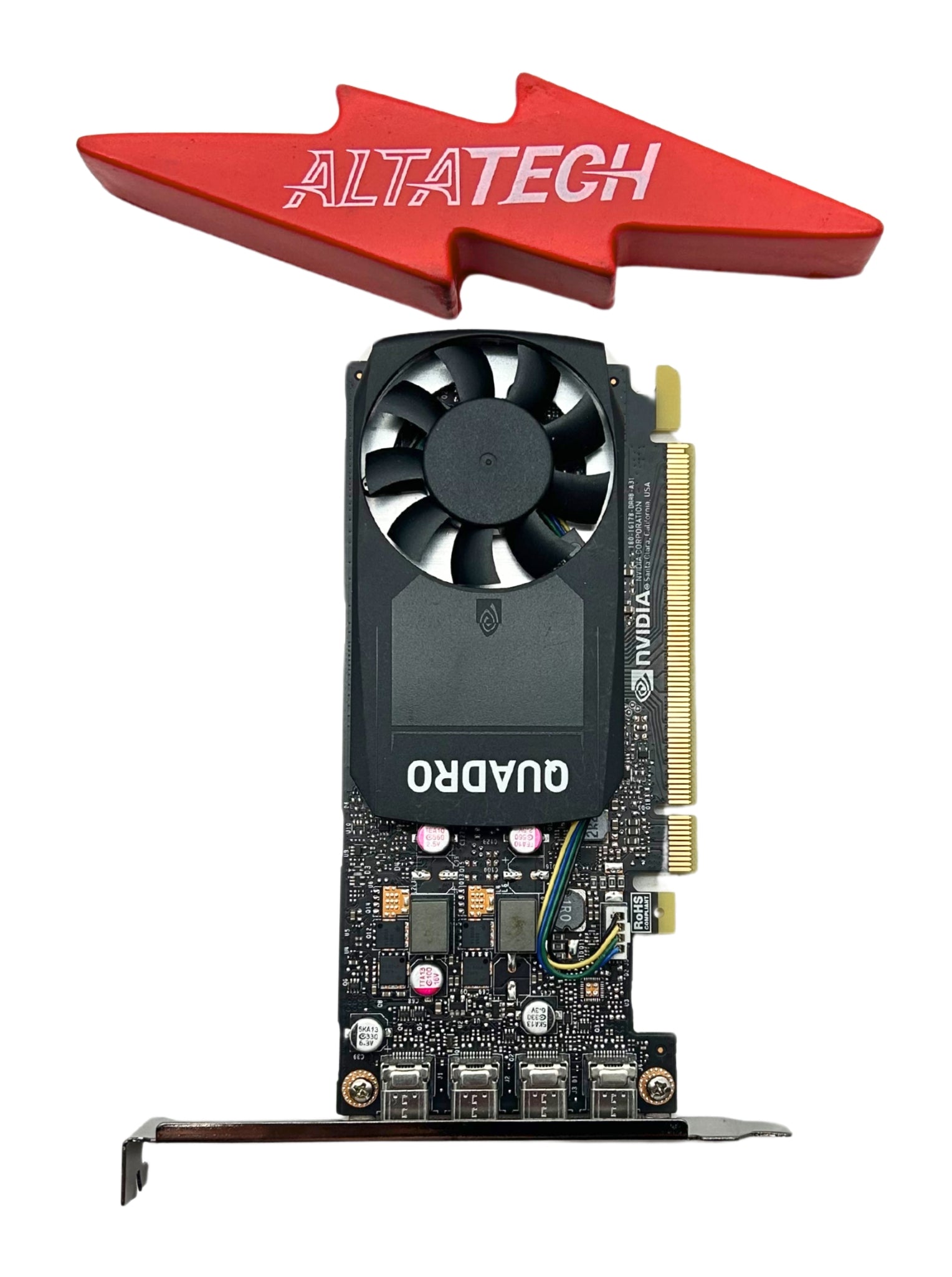 Dell PWF85 NVIDIA Quadro P620 2GB 4x mini DP FH Bracket
