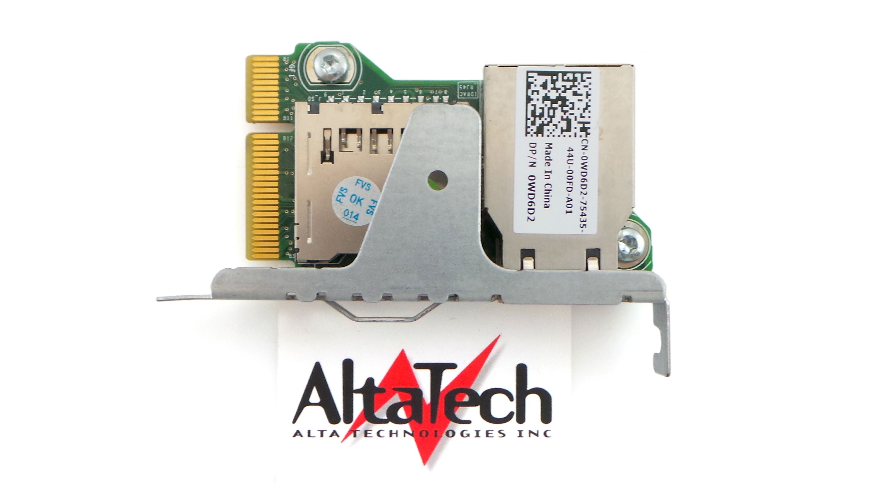 Dell 0WD6D2 R320/R420/R520 iDRAC7 Remote Access Card