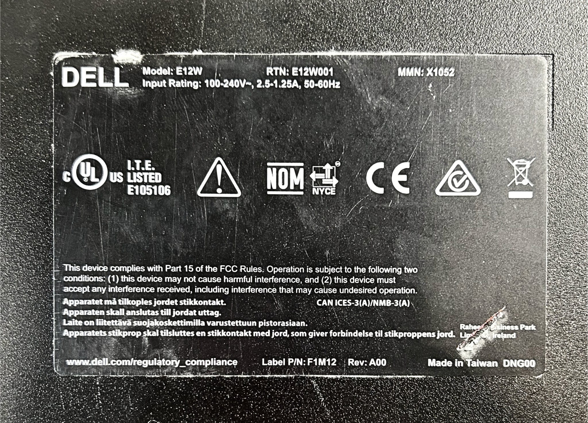 Dell X1052P X-Series 48 Port PoE Gigabit Switch