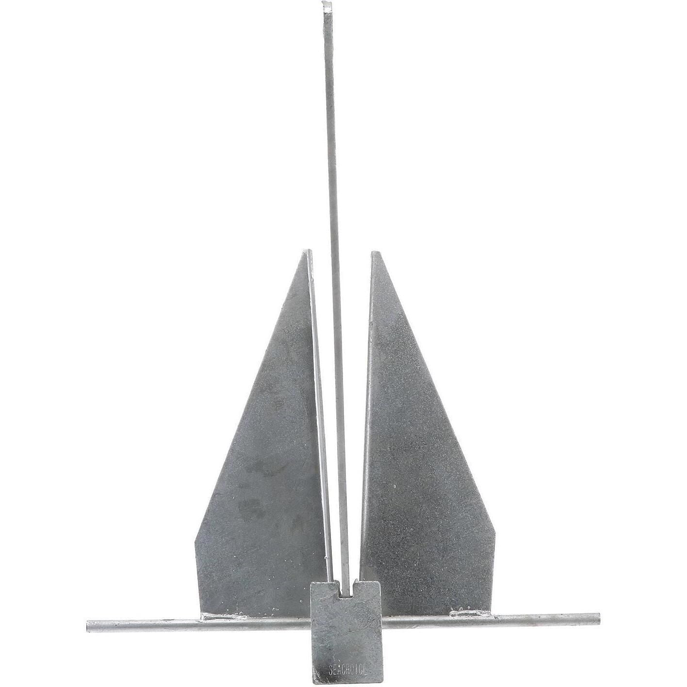 Seachoice 41720 Hot Dipped Galvanized Deluxe Anchor, Size 8S