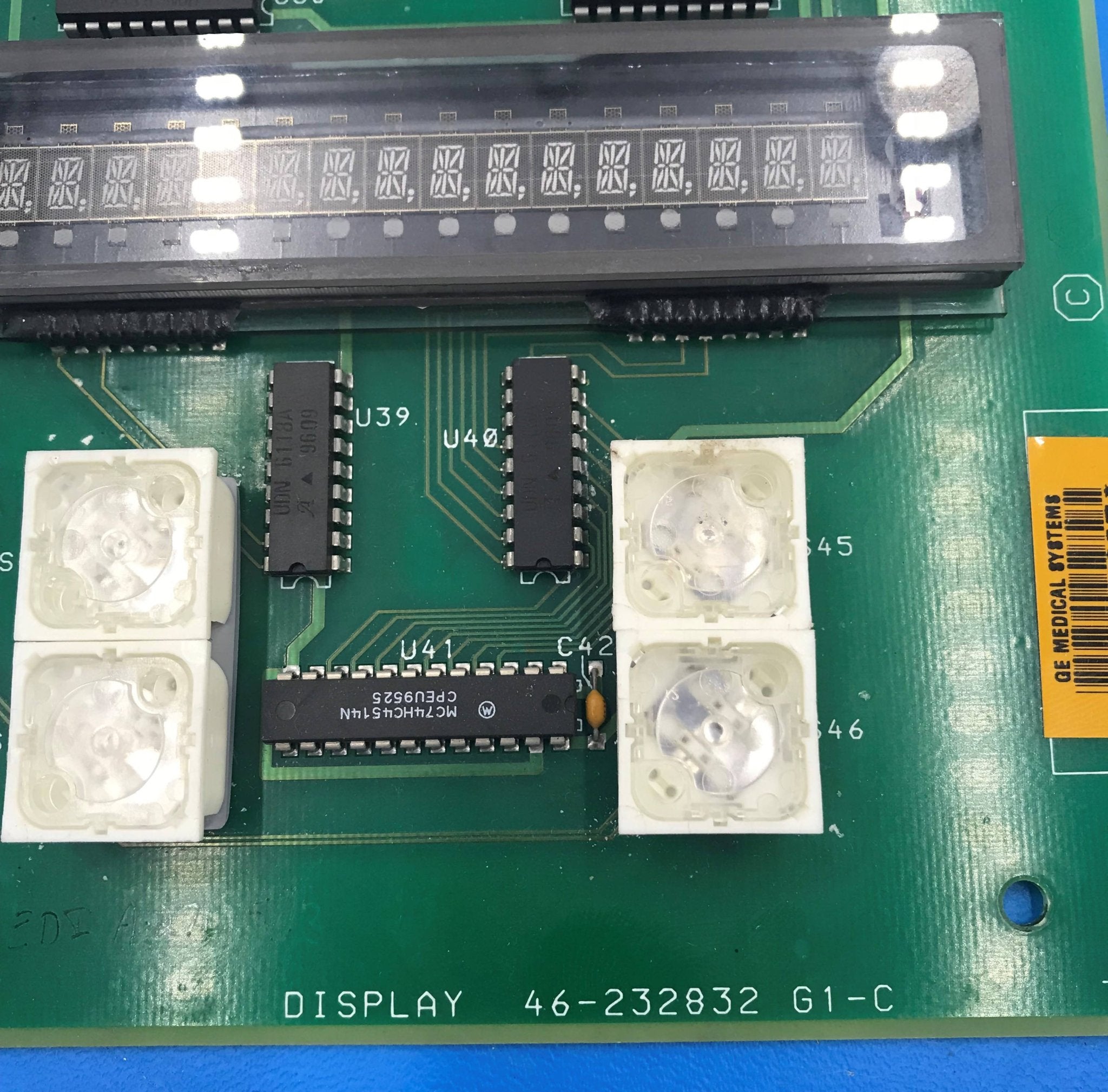 Display BOARD (46-232832 G1-C GE AMX 4+