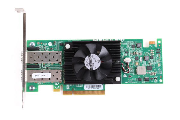0DDF4D - Dell OCe14102-U1-D Dual-Ports 10GbE SFP+ PCI-Express 3.0 x8 High Profile Converged Network Adapter (CNA)