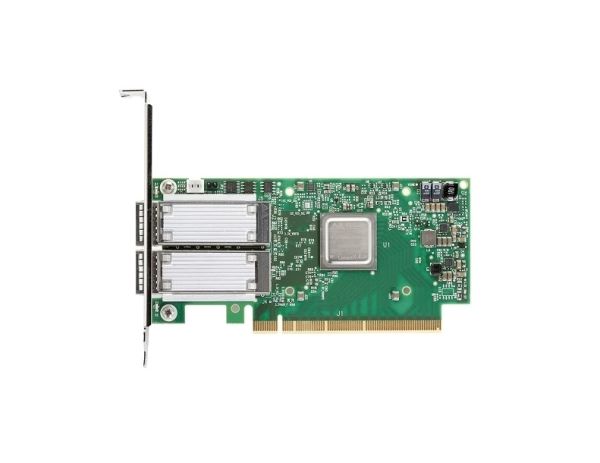 540-BBQH - Dell Mellanox ConnectX-4 Dual-Port 100GbE QSFP28 PCI Express 3.0 X16 Network Interface Card