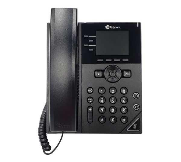 89B66AA#ABA - HP Poly VVX 250 4-Lines Dual-Port Ethernet 2.8-inch LCD VoIP Phone