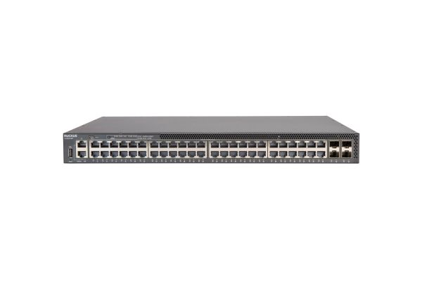 ICX8200-48PF - Ruckus ICX 8200 Series 48-Ports 10/100/1000BASE-T PoE+ Layer 3 Managed Network Switch with 4-Ports SFP28