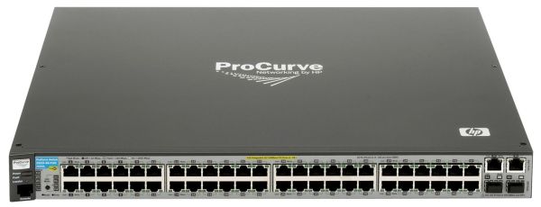 J9088AB - HP ProCurve E2610-48 48-Ports Fast Ethernet 10Base-T/100Base-TX Managed Switch 2 x SFP (mini-GBIC) 2 x Gigabit Ethernet Ports
