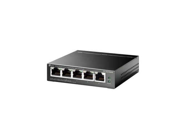 SNXTL-SG1048 - TP-Link 5 Port Gigabit PoE Switch | 4 PoE+ Port @65W | Easy Smart | Plug & Play | Limited Lifetime Protection | Shielded Ports | Support QoS, VLAN, IGMP and Link Aggregation (TL-SG105PE)