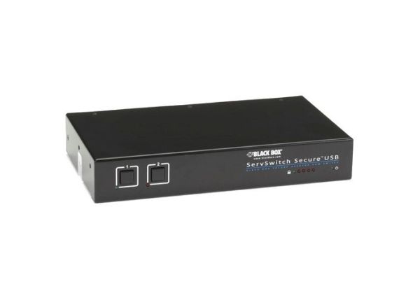 SW2006A-USB-EAL - Black Box Kvm Switch - Vga, Usb, Eal2+ Eal4+ Certified, Tempest Level I (Level A) Qualifie