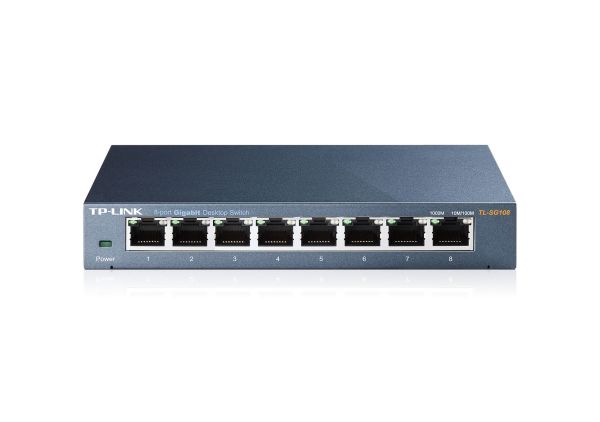 TL-SG108 - TP-Link 8-Ports 10/100/1000BASE-T Ethernet Network Switch