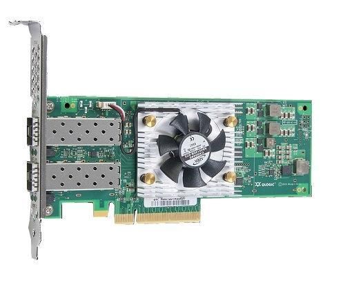 XFHVH - Dell QLogic FastLinQ QL45212-DE Dual-Ports 25Gbps Full Height SFP28 Network Adapter