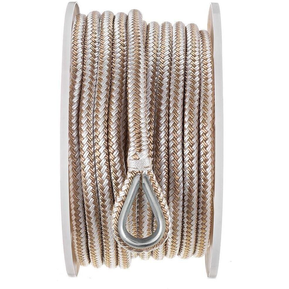 Seachoice Double Braid Nylon Boat Anchor Rope Line