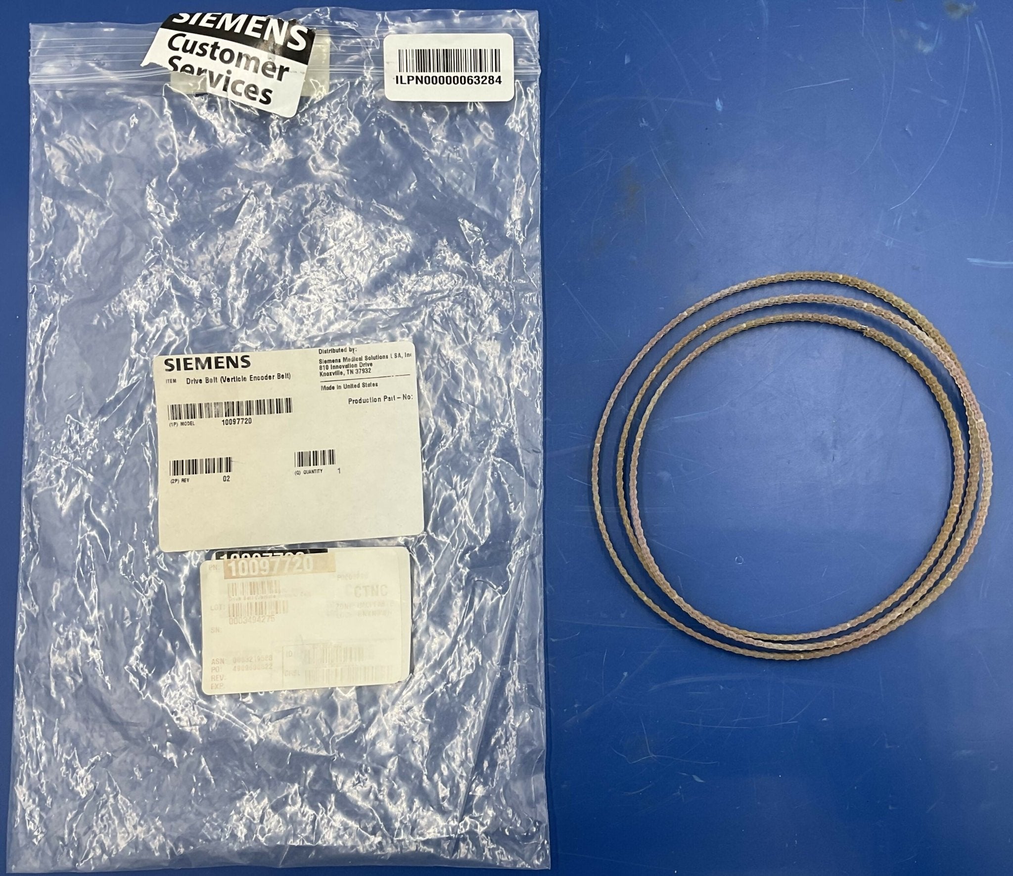 Drive Belt (Vertical Encoder Belt (10097720 SIEMENS