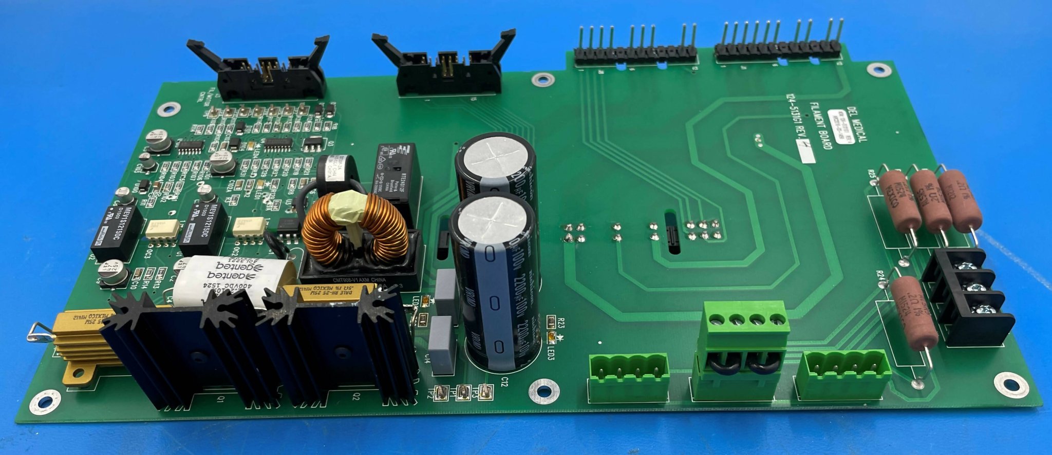 Filament Control Board (124-5135G1 Rev 4) Del Medical