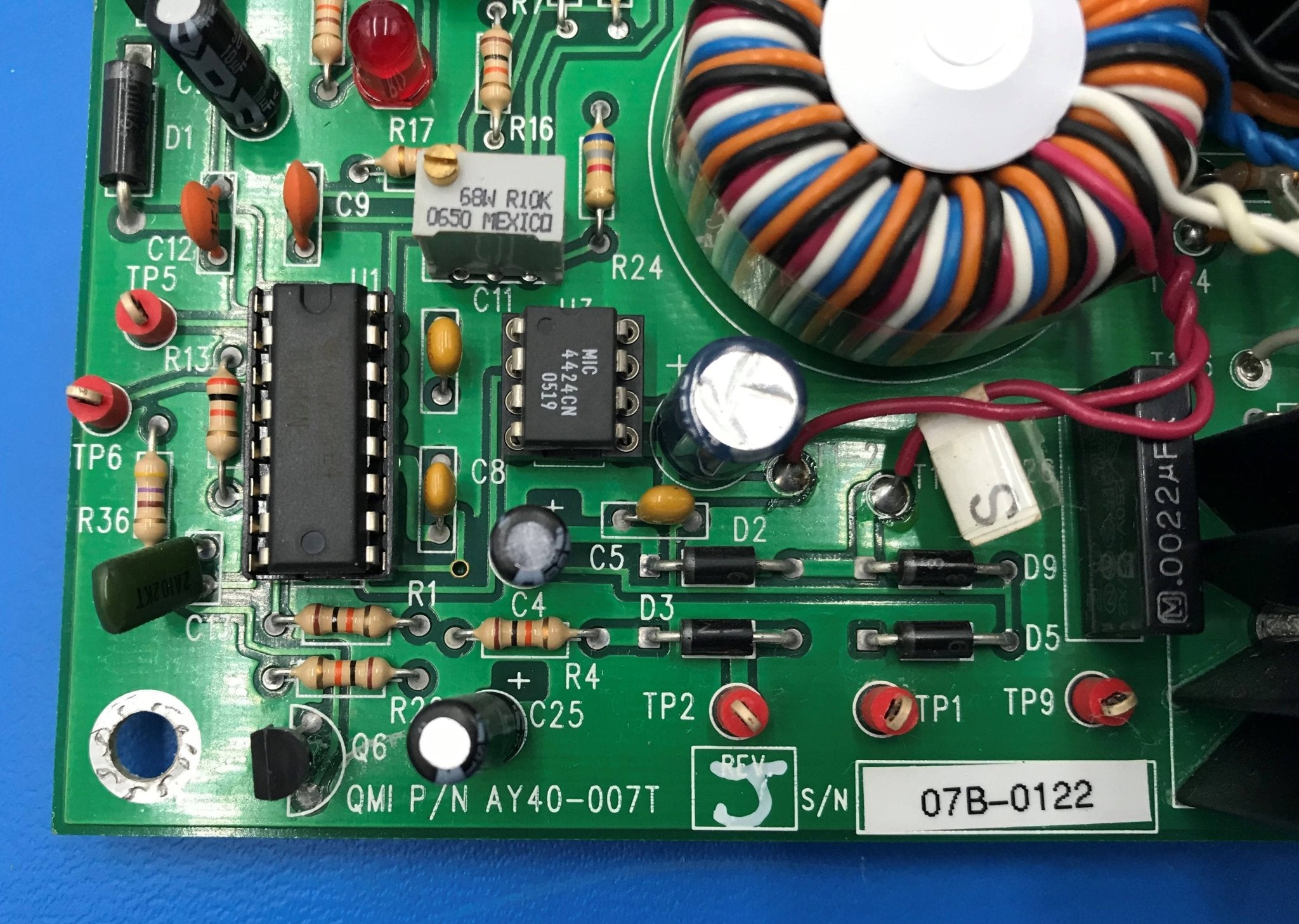 Filament Control Board ( AY40-007T/PC40-007T Rev J ) Quantum