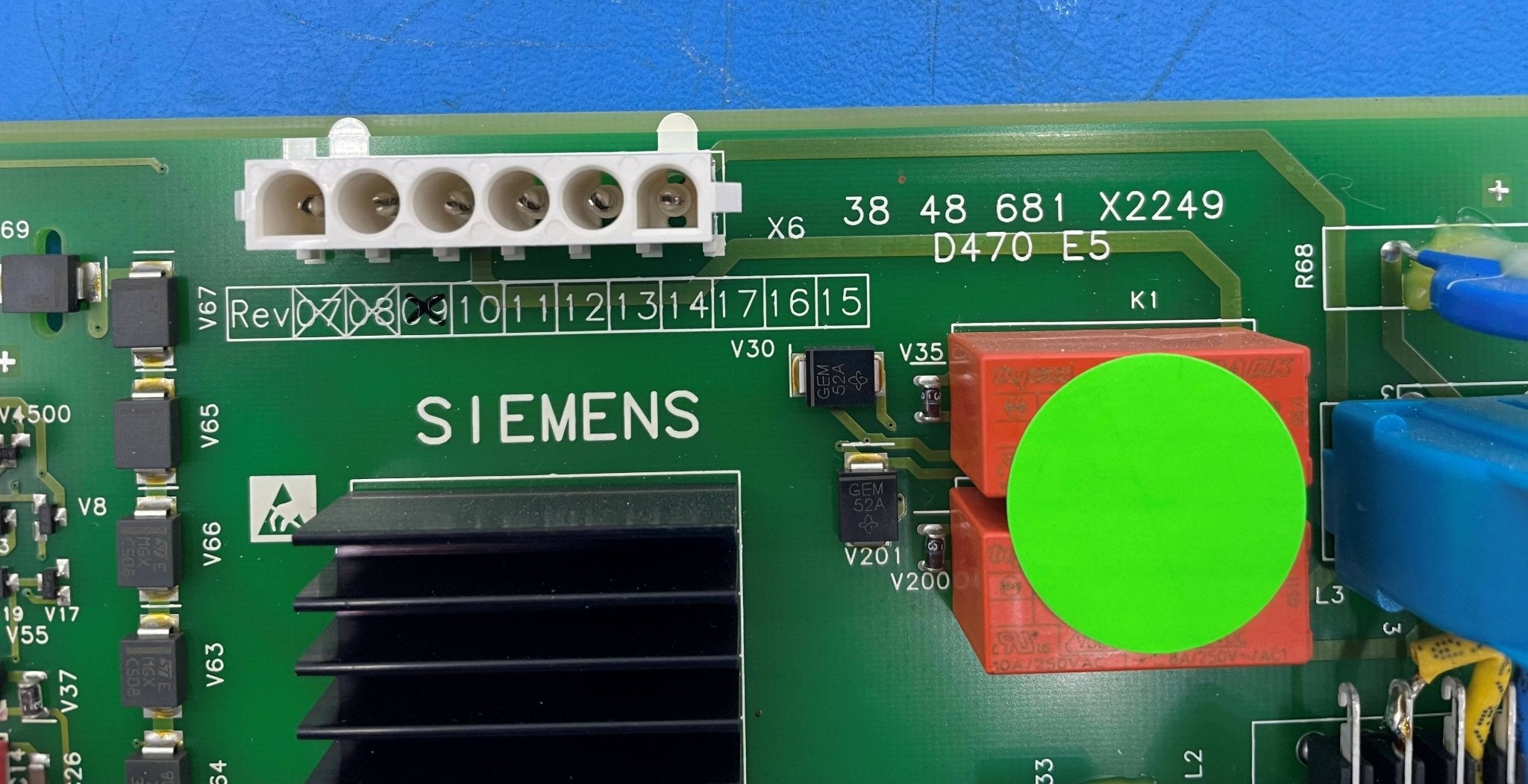 Filament Power Board D470 (03848681/3848681) Siemens