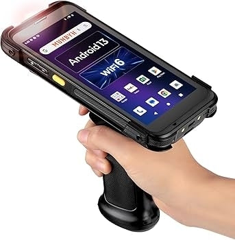 MUNBYN IPDA101P Upgraded Android 13 Barcode Scanner with Pistol Grip
