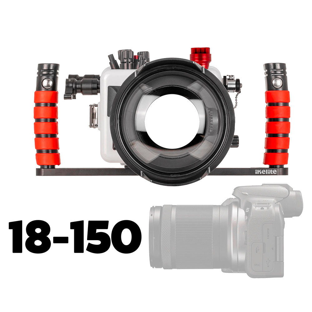 Ikelite Canon EOS R10 Underwater Housing 200DLM/D 18-150mm Dome Port &