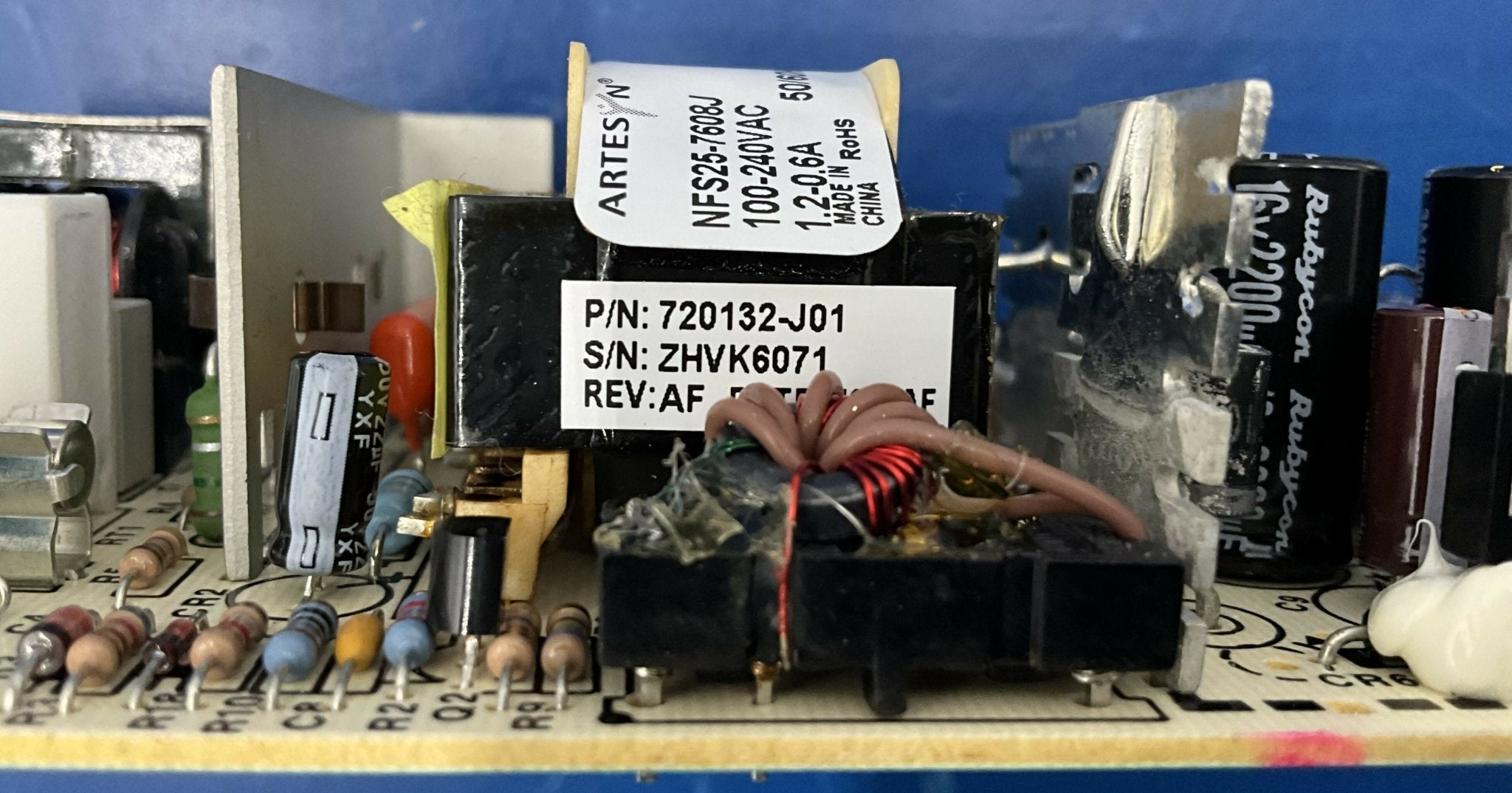 FILM CHANGER SW POWER SUPPLY NEW (2259298-35) GE