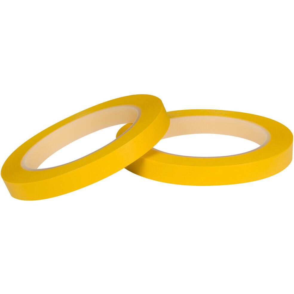Shurtape 105608 Low Stretch PVC Fine Line Masking Tape, 1" x 108', Yellow