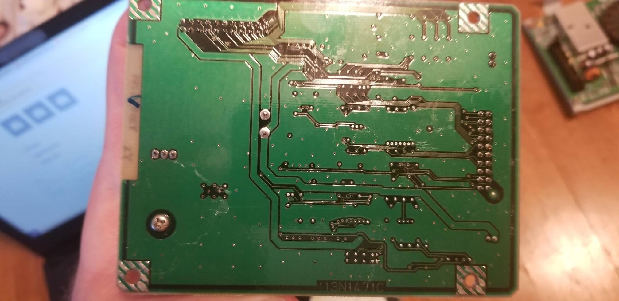 Fuji XG-1 CR Reader INV12B Board (PN 113Y1471