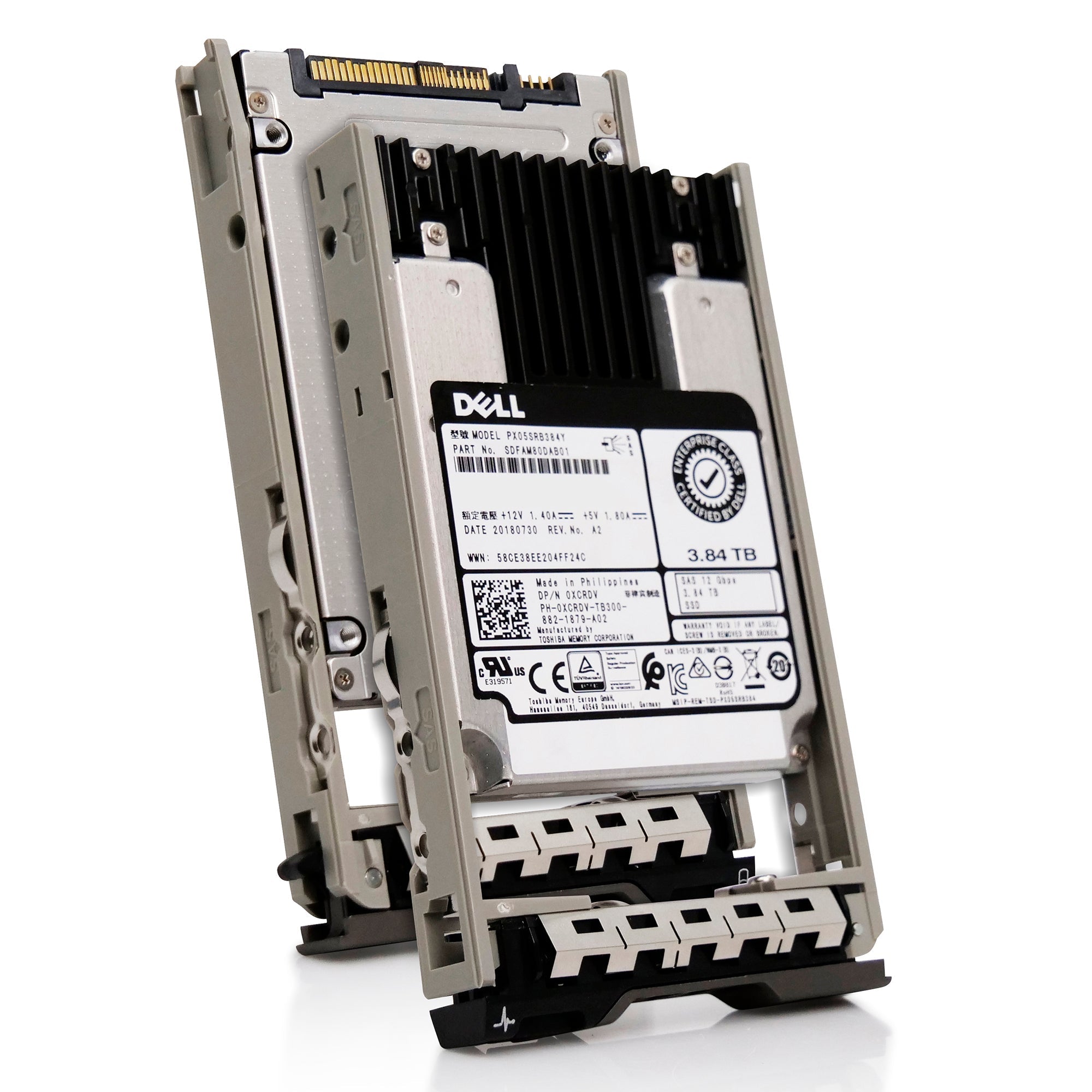 Dell G13 0XCRDV 3.84TB 1 DWPD SAS-3 12Gb/s Read Intensive MLC 2.5in Solid State Drive