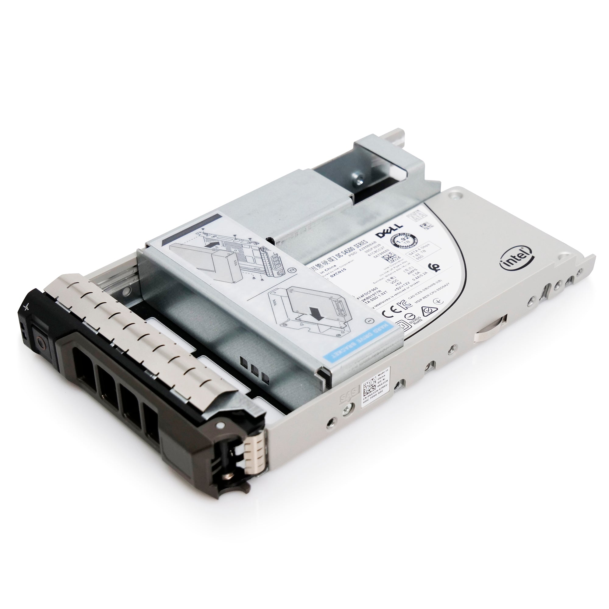 Dell G13 0XCN15 1.92TB 1.76 DWPD SATA 6Gb/s 3D TLC Hybrid 3.5in Solid State Drive