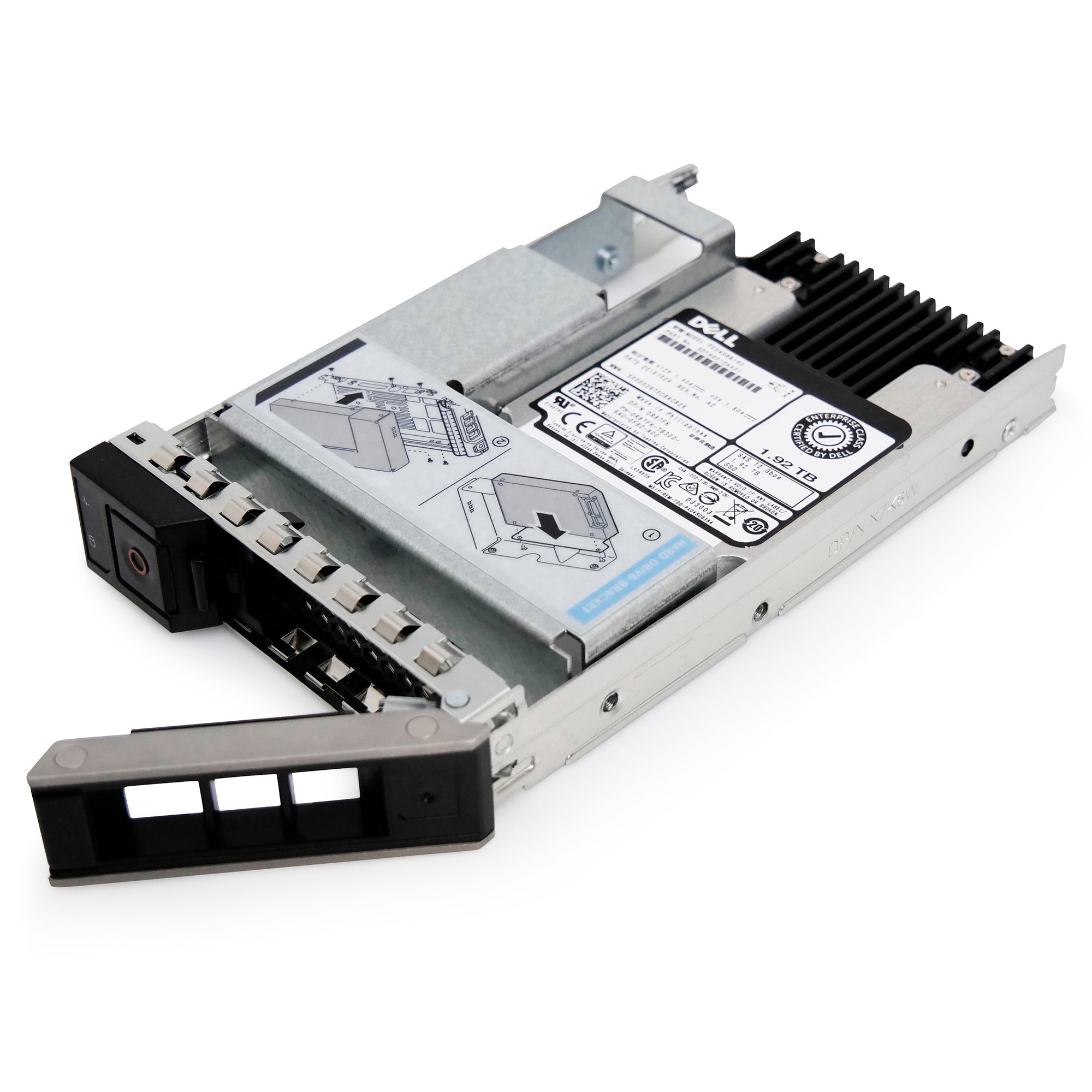 Dell G14 0R87FK 1.92TB 1 DWPD SAS-3 12Gb/s MLC Hybrid 3.5in Recertified Solid State Drive